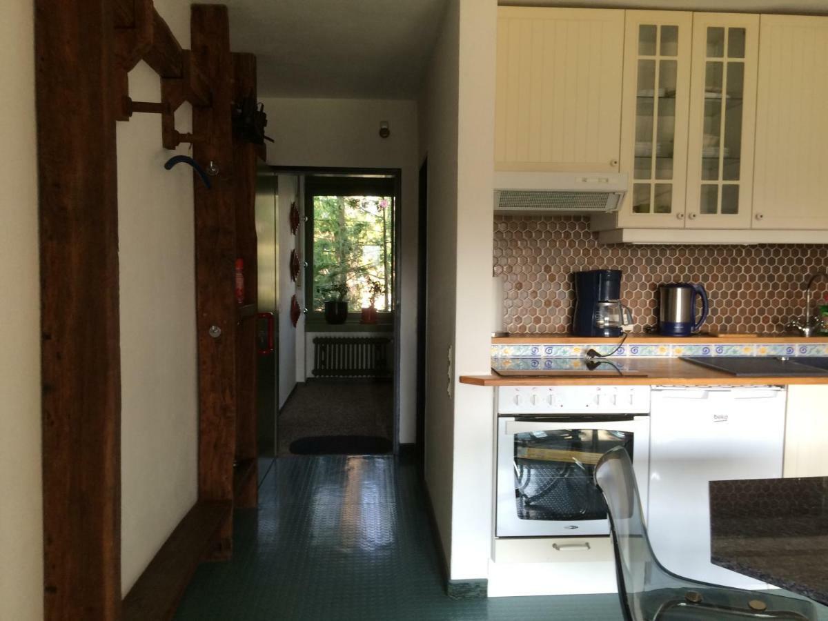 Idyllische Stadtrandwohnung มึนสเทอร์ ภายนอก รูปภาพ