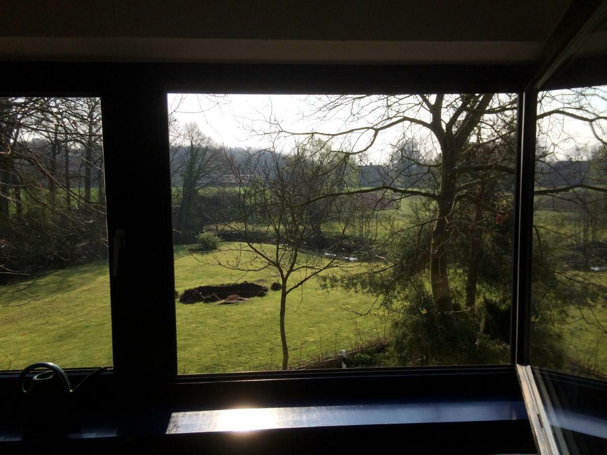 Idyllische Stadtrandwohnung มึนสเทอร์ ภายนอก รูปภาพ